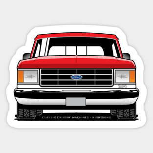 1987 - 1991 Truck / Bricknose Grille Sticker